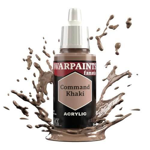 The Army Painter Warpaints Fanatic Acrylic (18 ml) Vol. 2 - Warm & Skin Colors - Command Khaki