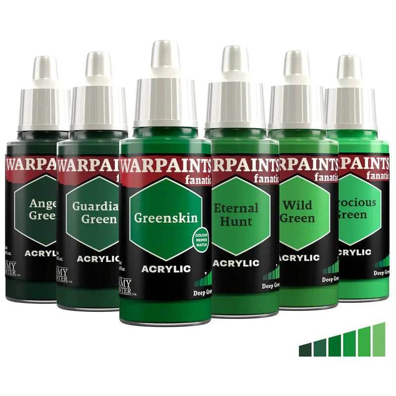 Army Painter Flexible Triad: Deep Greens Set - 
