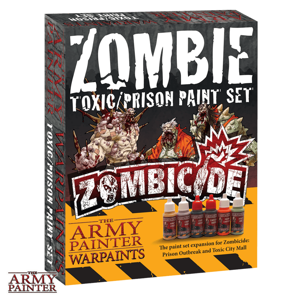 Army Painter Warpaints: Zombicide Toxic/Prison Paint Set - 