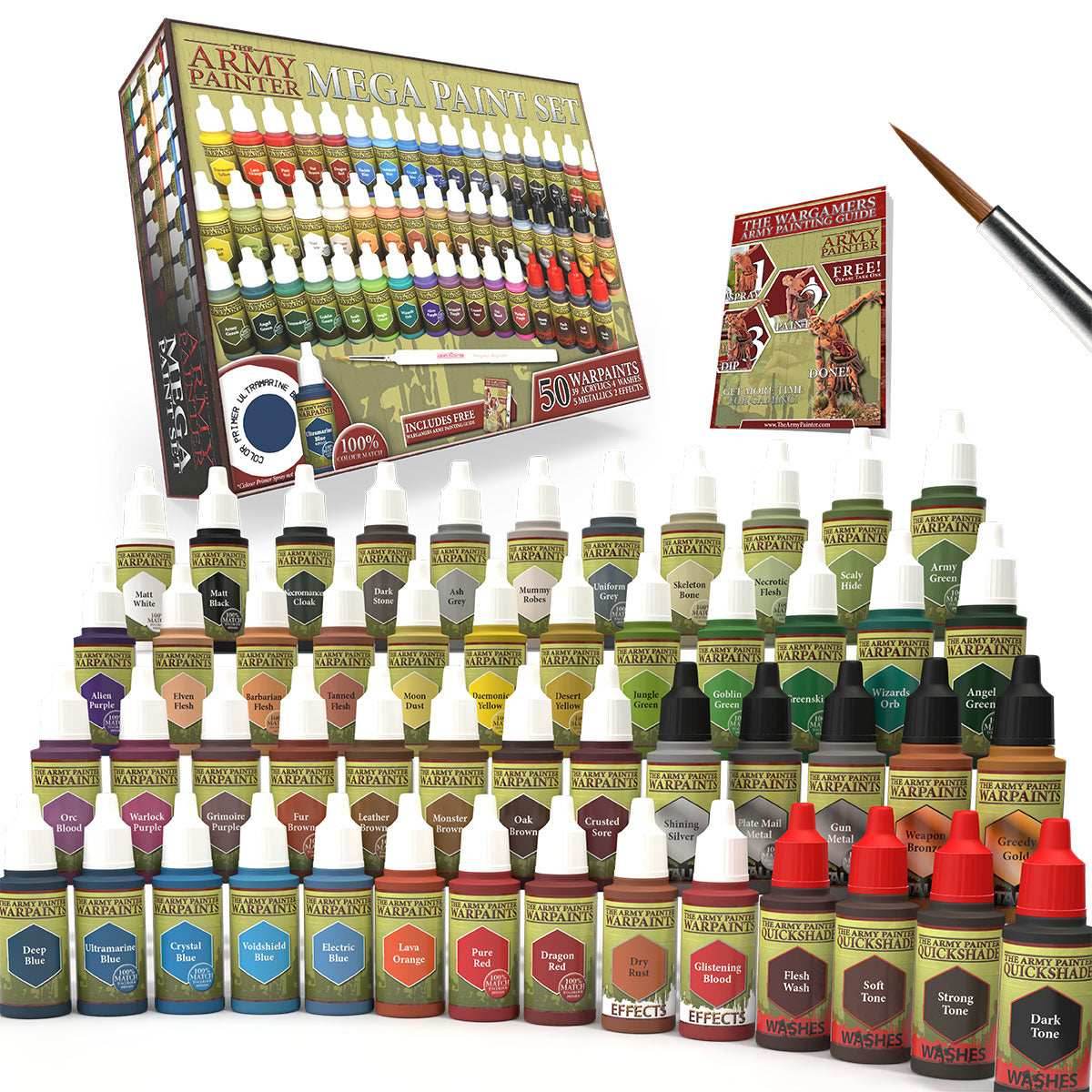 Army Painter Warpaints: Mega Paint Set - 