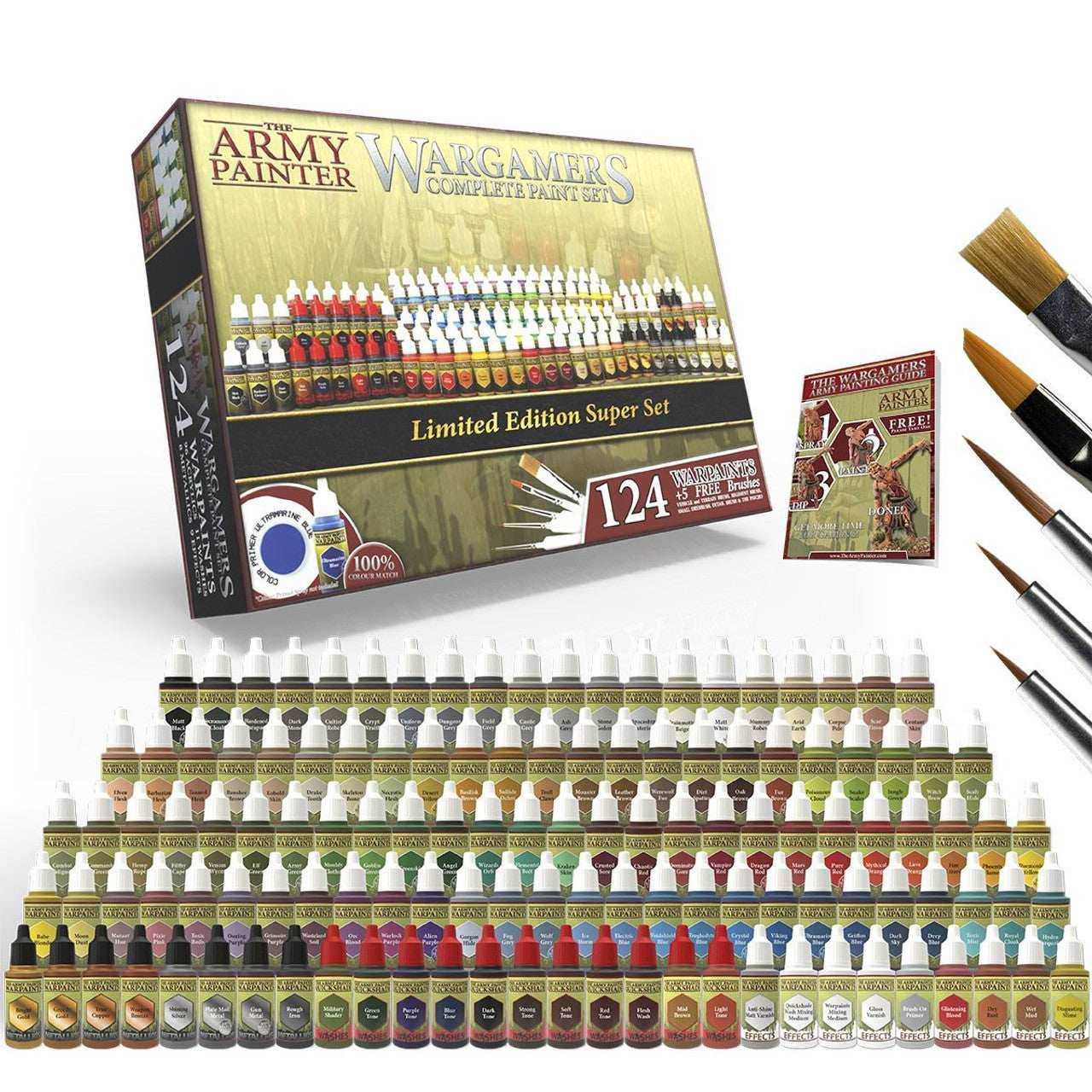 Army Painter Warpaints: Wargamers Complete Paint Set - 