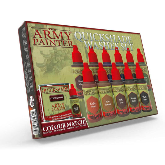 Army Painter Warpaints: Quickshade Washes Set - 