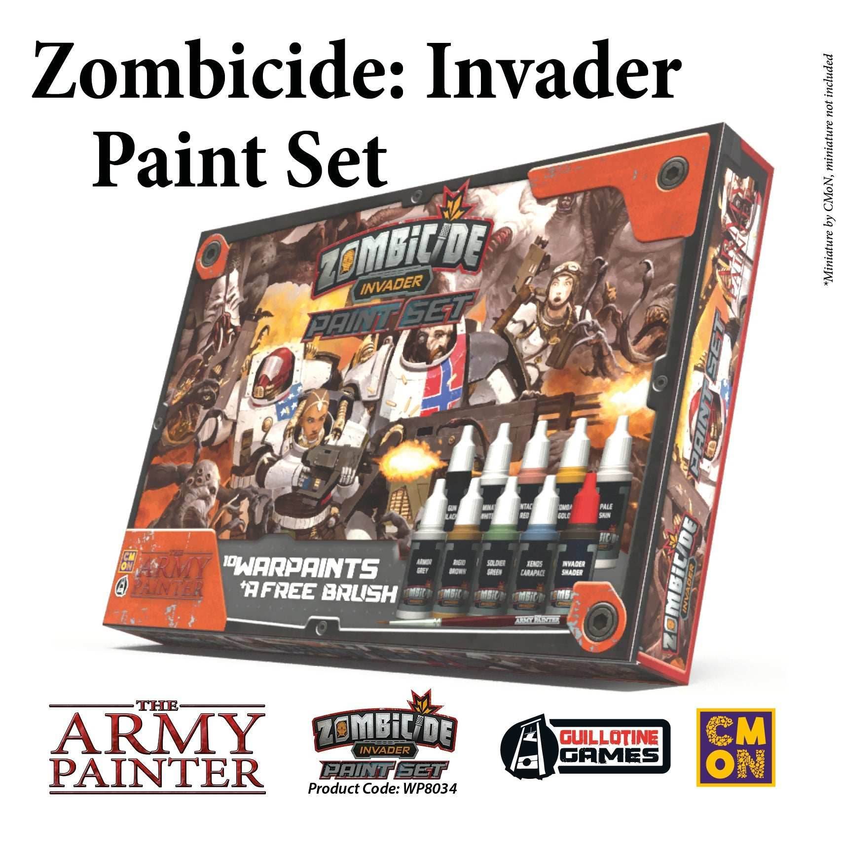 Army Painter Warpaints: Zombicide - Invader Paint Set - 