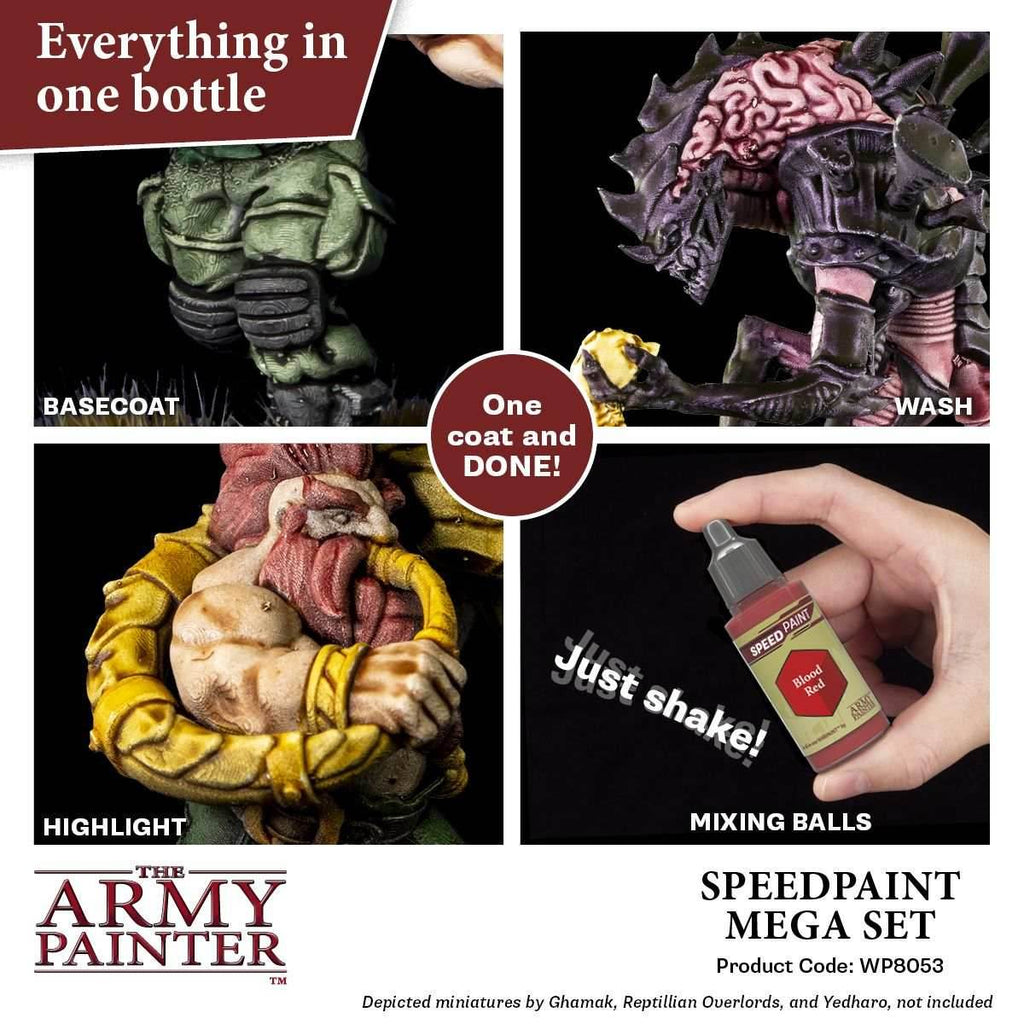 Army Painter Warpaints: Speedpaint - Mega Paint Set - 