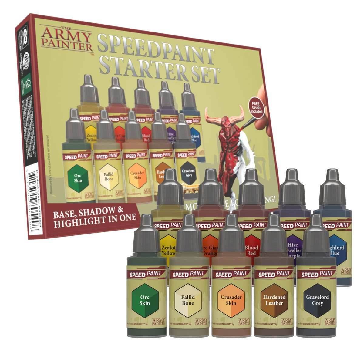Army Painter Warpaints: Speedpaint Starter Set - 