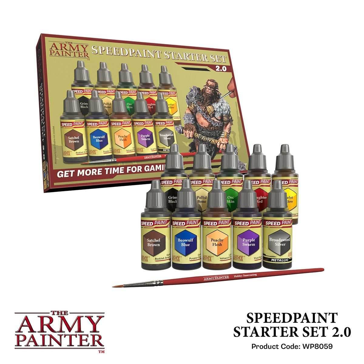 Army Painter Warpaints: Speedpaint Starter Set 2.0 - 