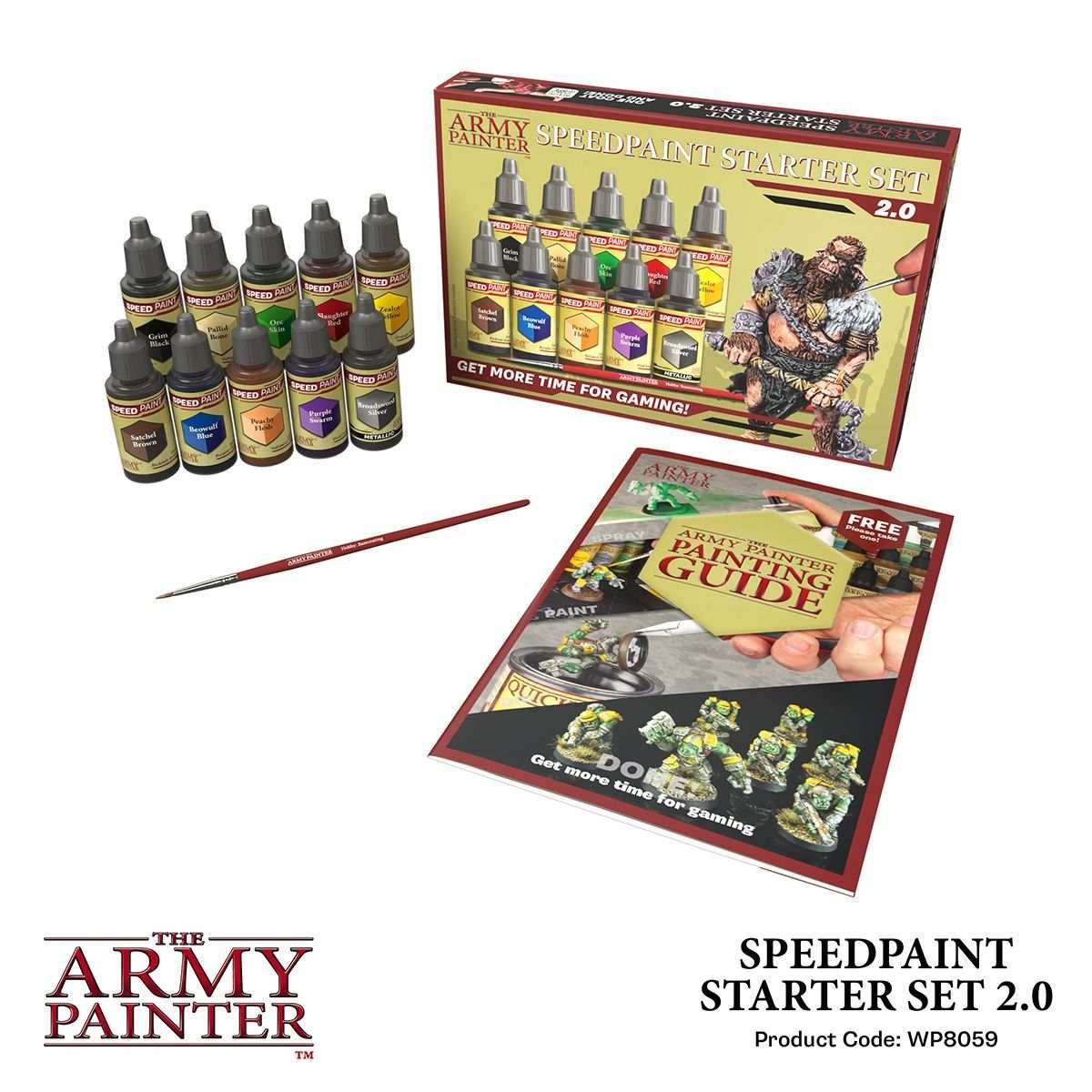 Army Painter Warpaints: Speedpaint Starter Set 2.0 - 
