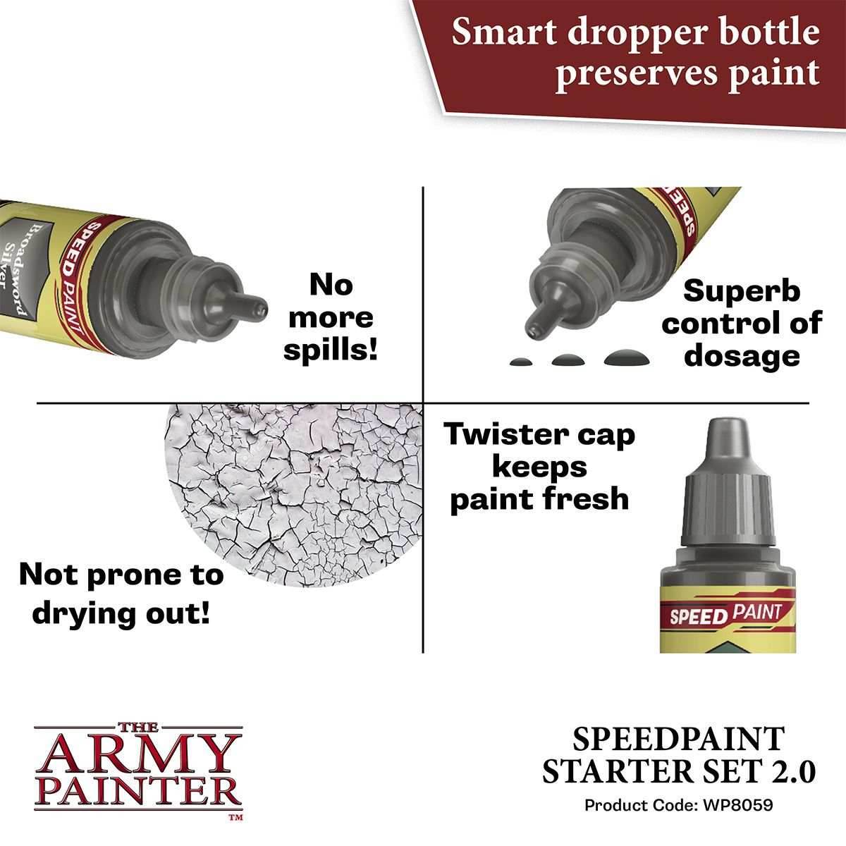 Army Painter Warpaints: Speedpaint Starter Set 2.0 - 