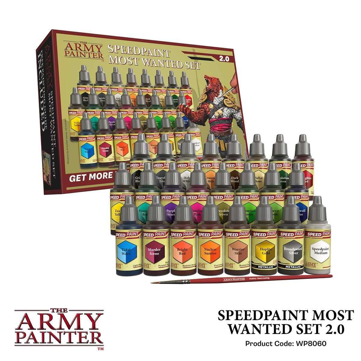 Army Painter Speedpaint Most Wanted Set 2.0 - 
