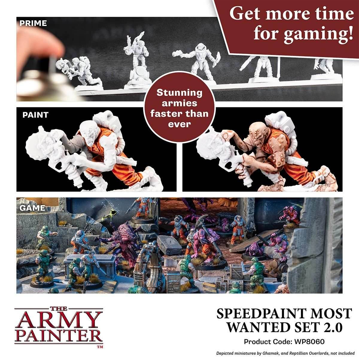 Army Painter Speedpaint Most Wanted Set 2.0 - 