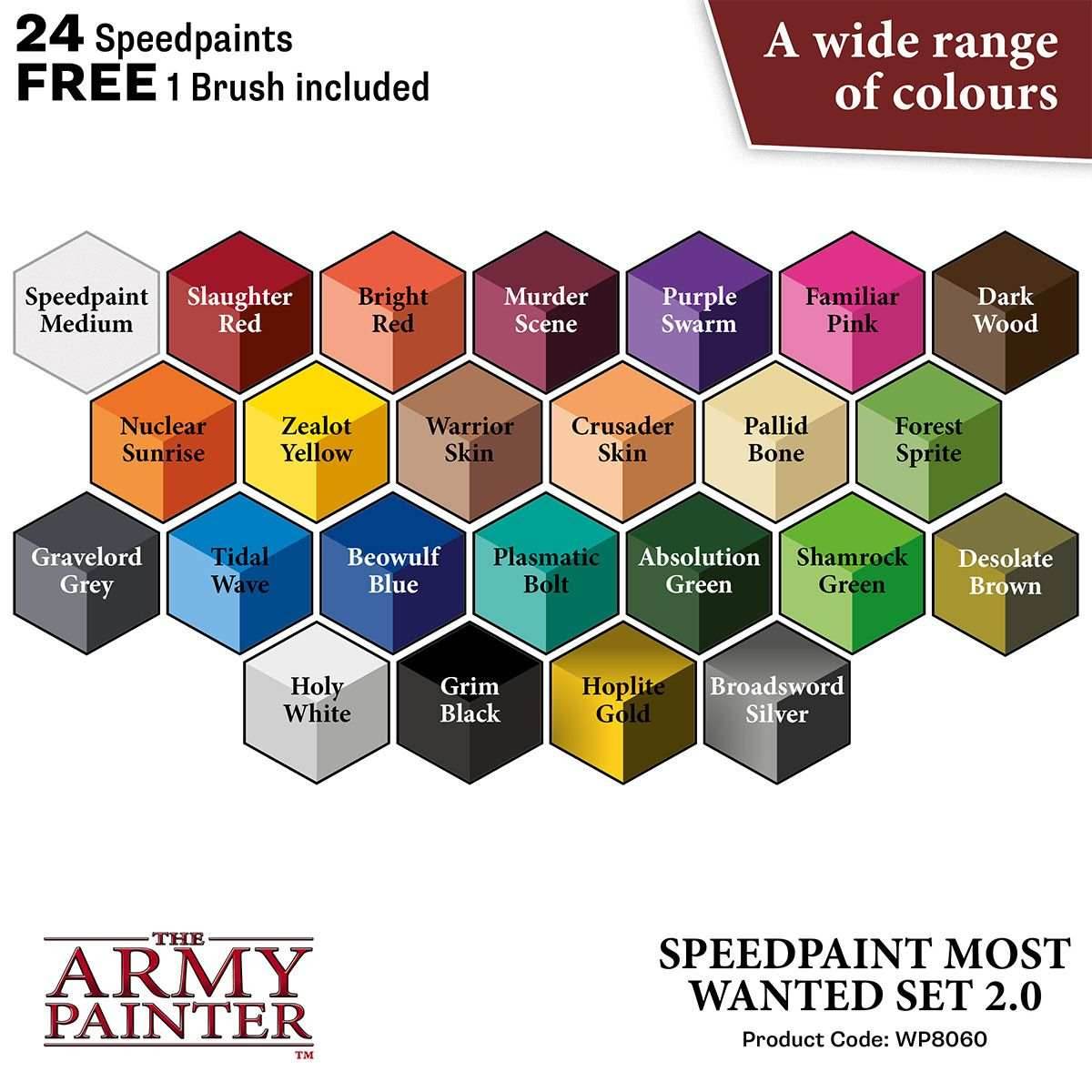 Army Painter Speedpaint Most Wanted Set 2.0 - 
