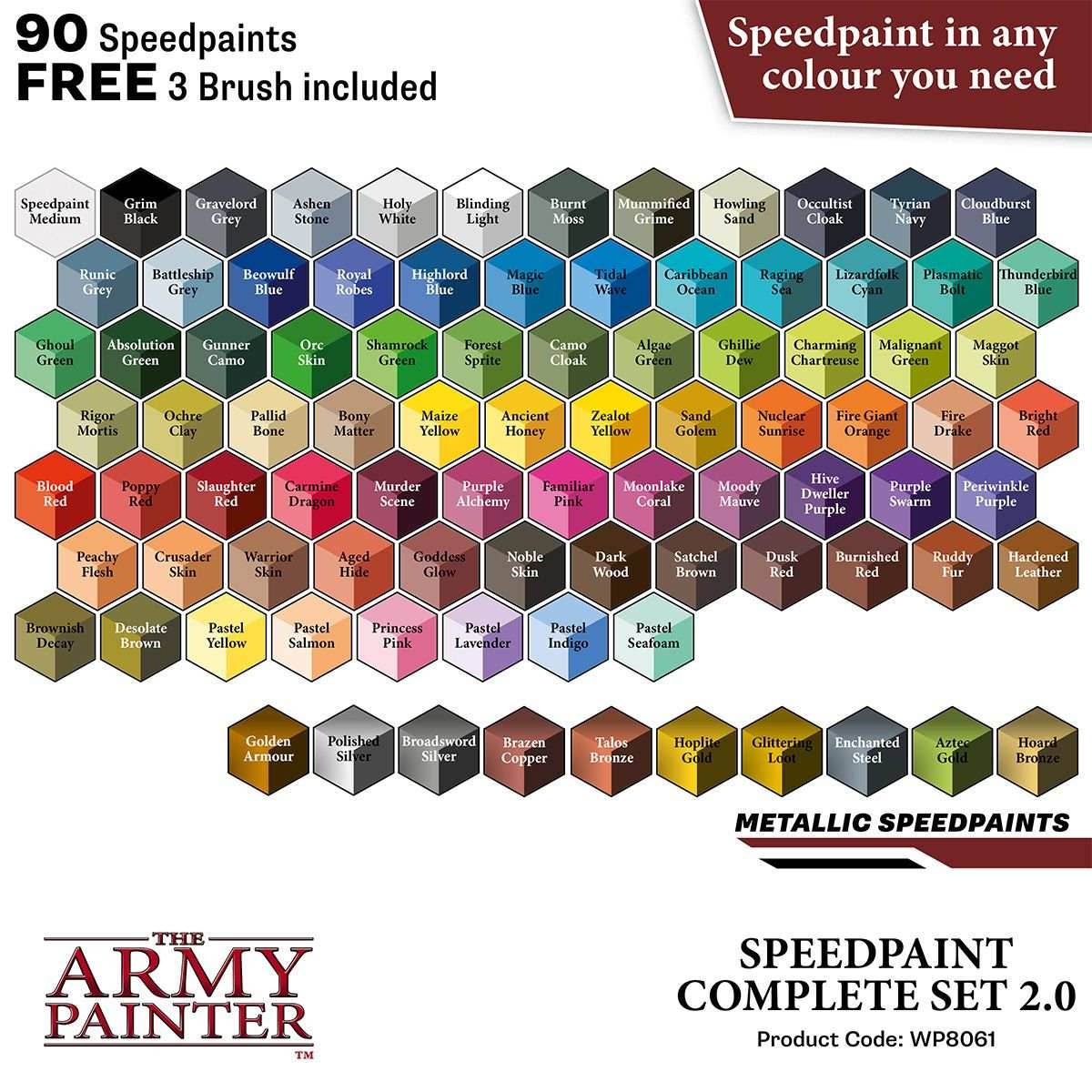 Army Painter Speedpaint Complete Set 2.0 - 
