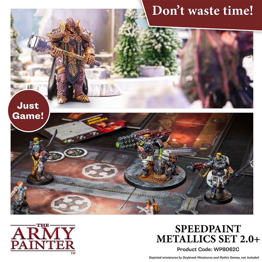 The Army Painter - Speedpaint Metallics Set