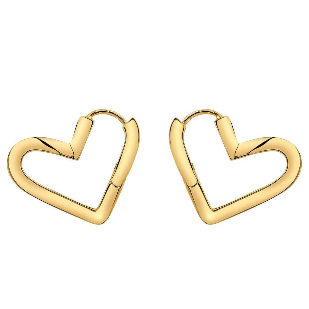 League of Legends X RockLove KDA Ahri Heart Hoop Earrings - 