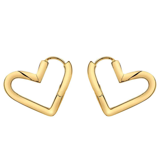 League of Legends X RockLove KDA Ahri Heart Hoop Earrings - 