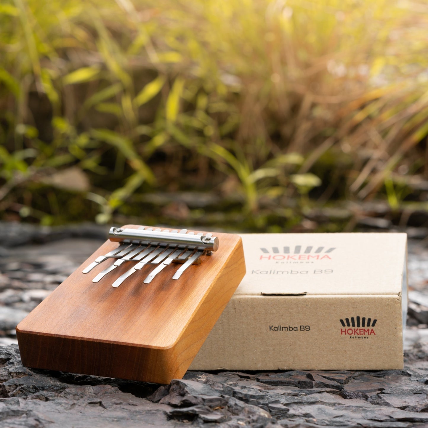 HOKEMA B9 KALIMBA - 4 different Elemental Soundscape Tuning