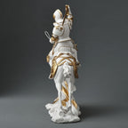 Medieval Knight Cavalry Charge Figurine