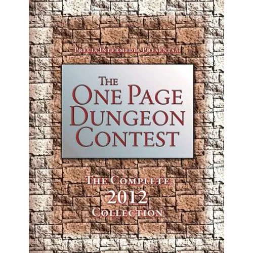 The One Page Dungeon Contest 2012