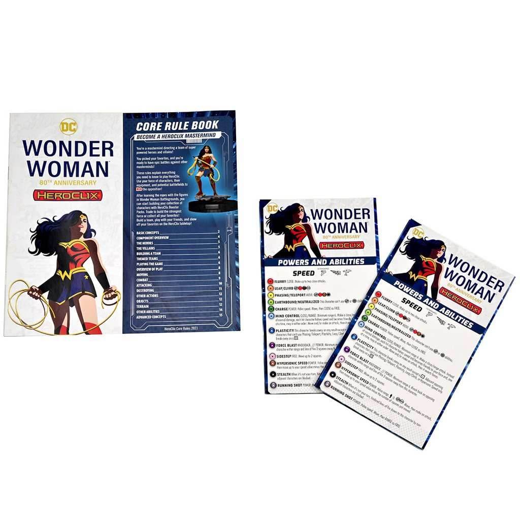 HeroClix: Wonder Woman - 80th Anniversary - Miniatures Game - 