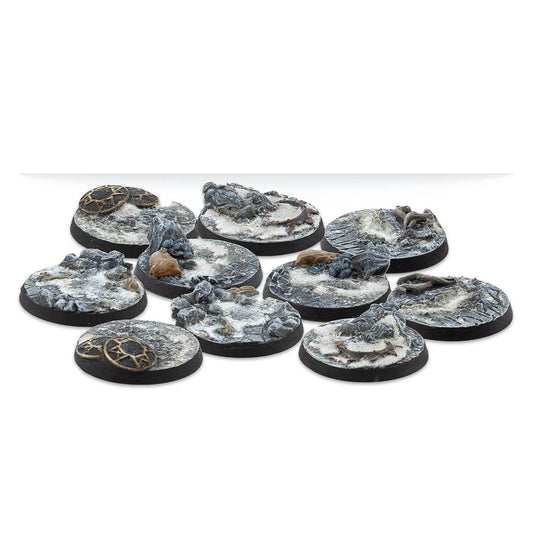 30mm Northern Tribes Scenery Bases, Alpha Series - 