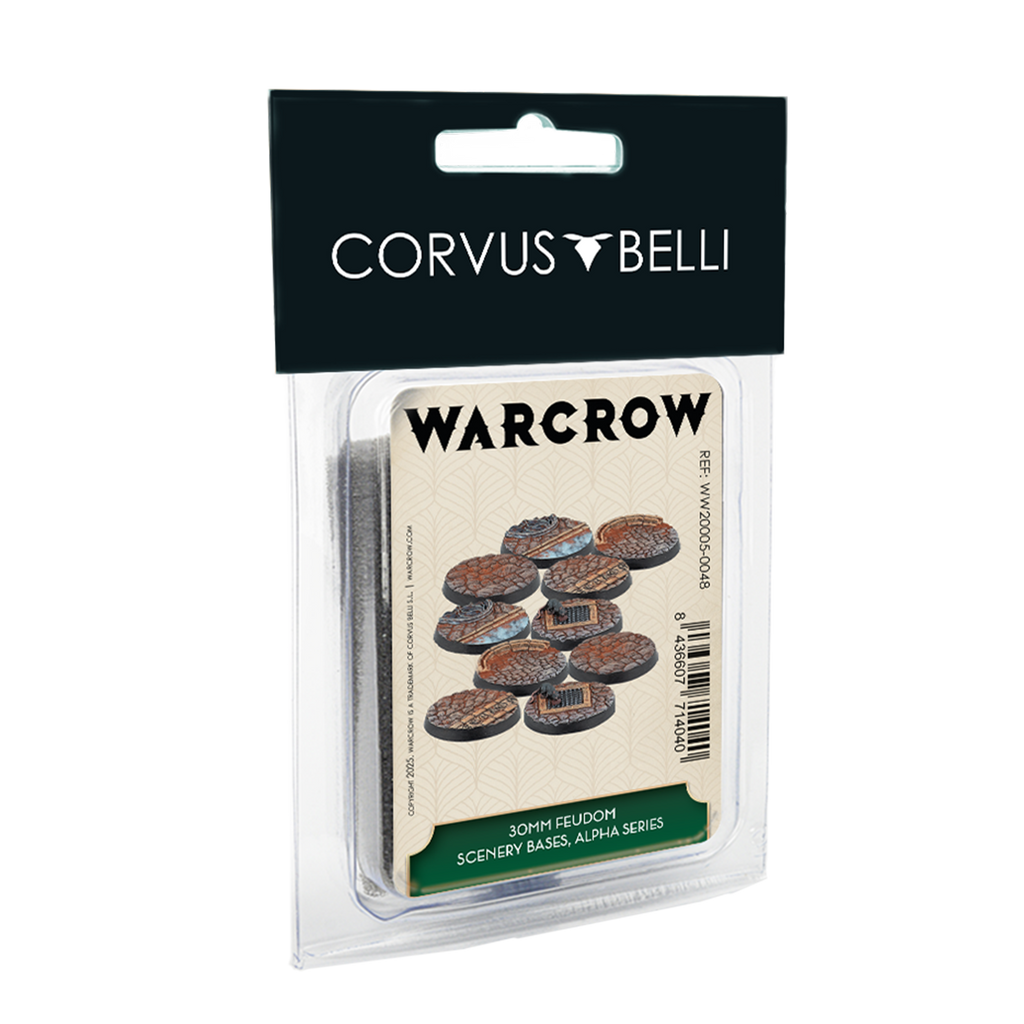 30mm Feudom Scenery Bases, Alpha Series