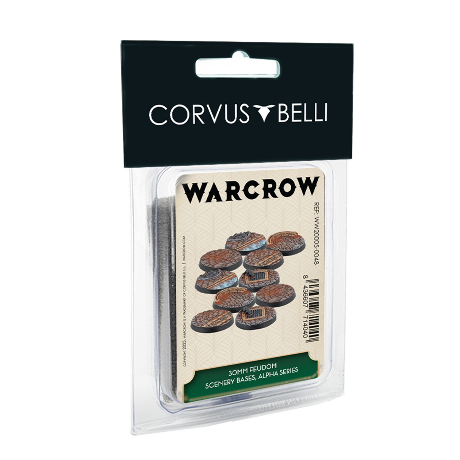 30mm Feudom Scenery Bases, Alpha Series