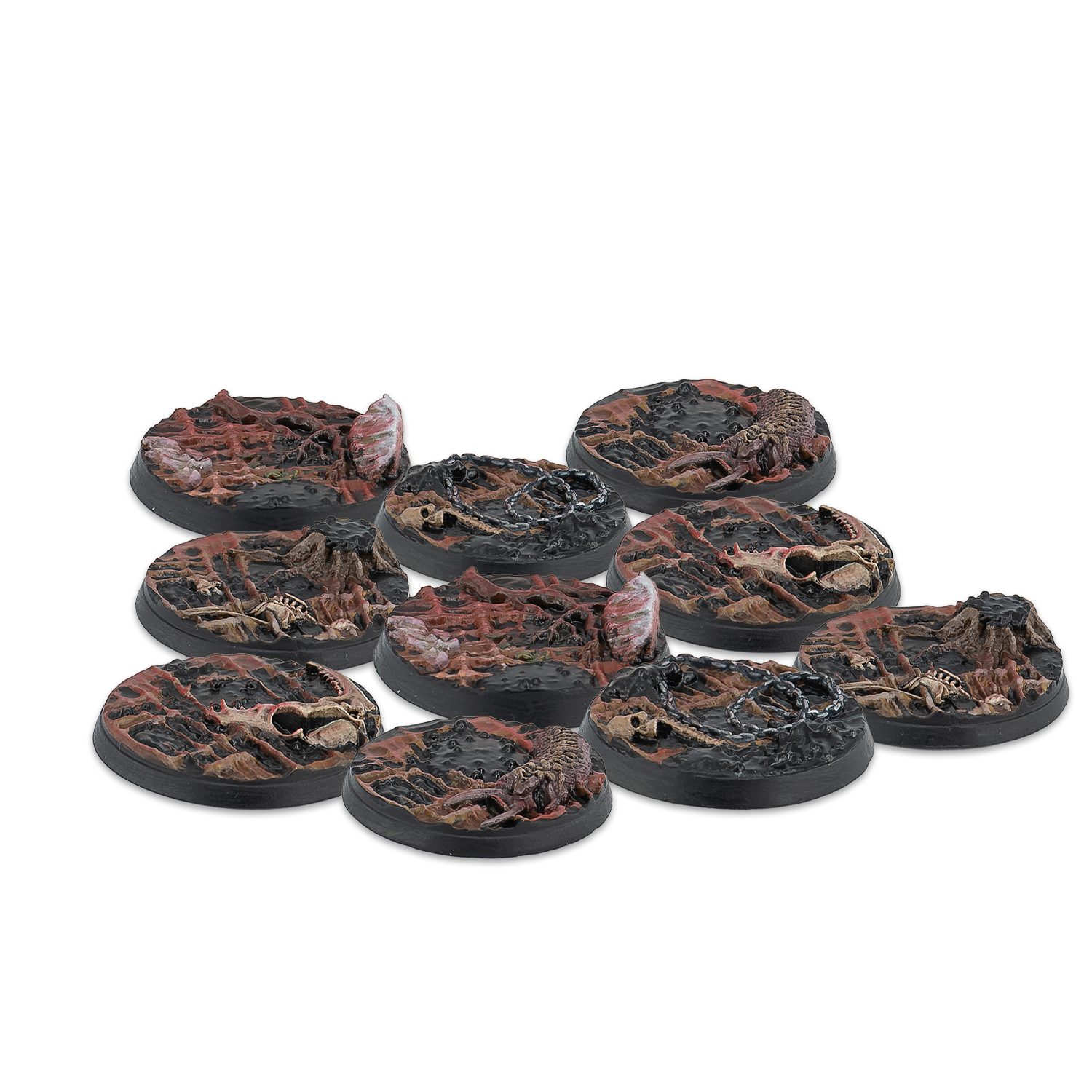 30mm Scions of Yaldabaoth Scenery Bases, Alpha Series