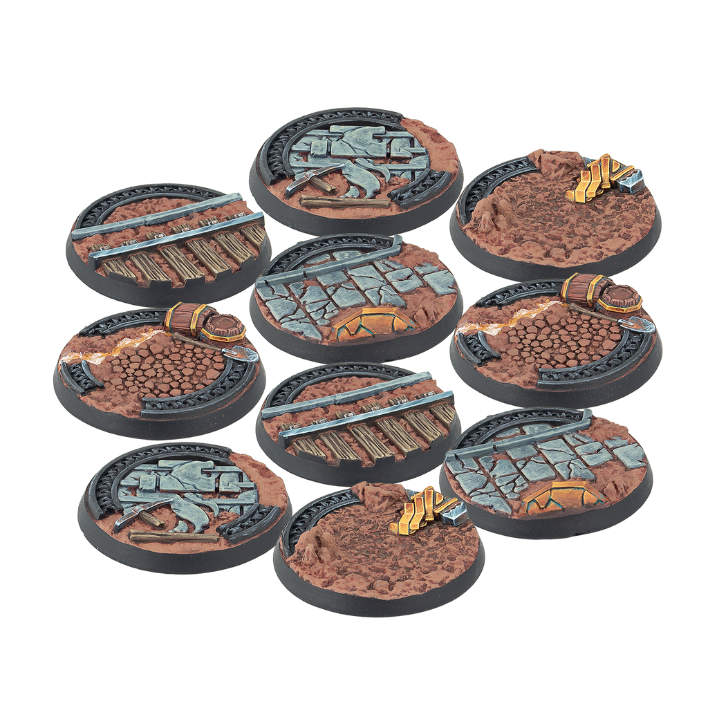 30mm Mounthaven Scenery Bases, Alpha Series