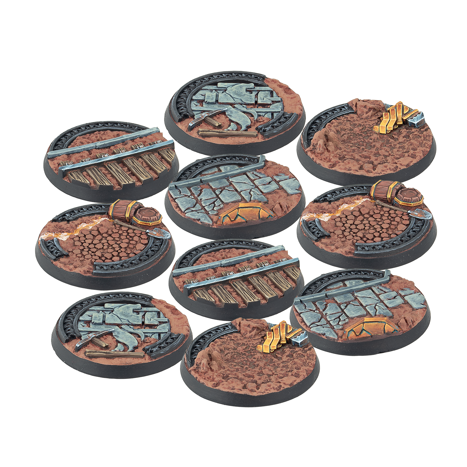 30mm Mounthaven Scenery Bases, Alpha Series
