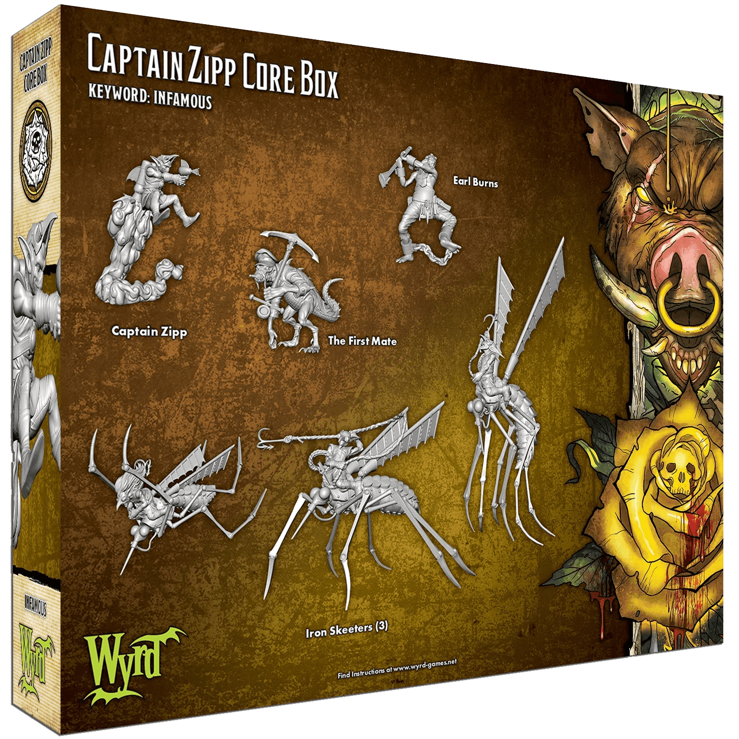 Malifaux Third Edition: Captain Zipp Core Box - 