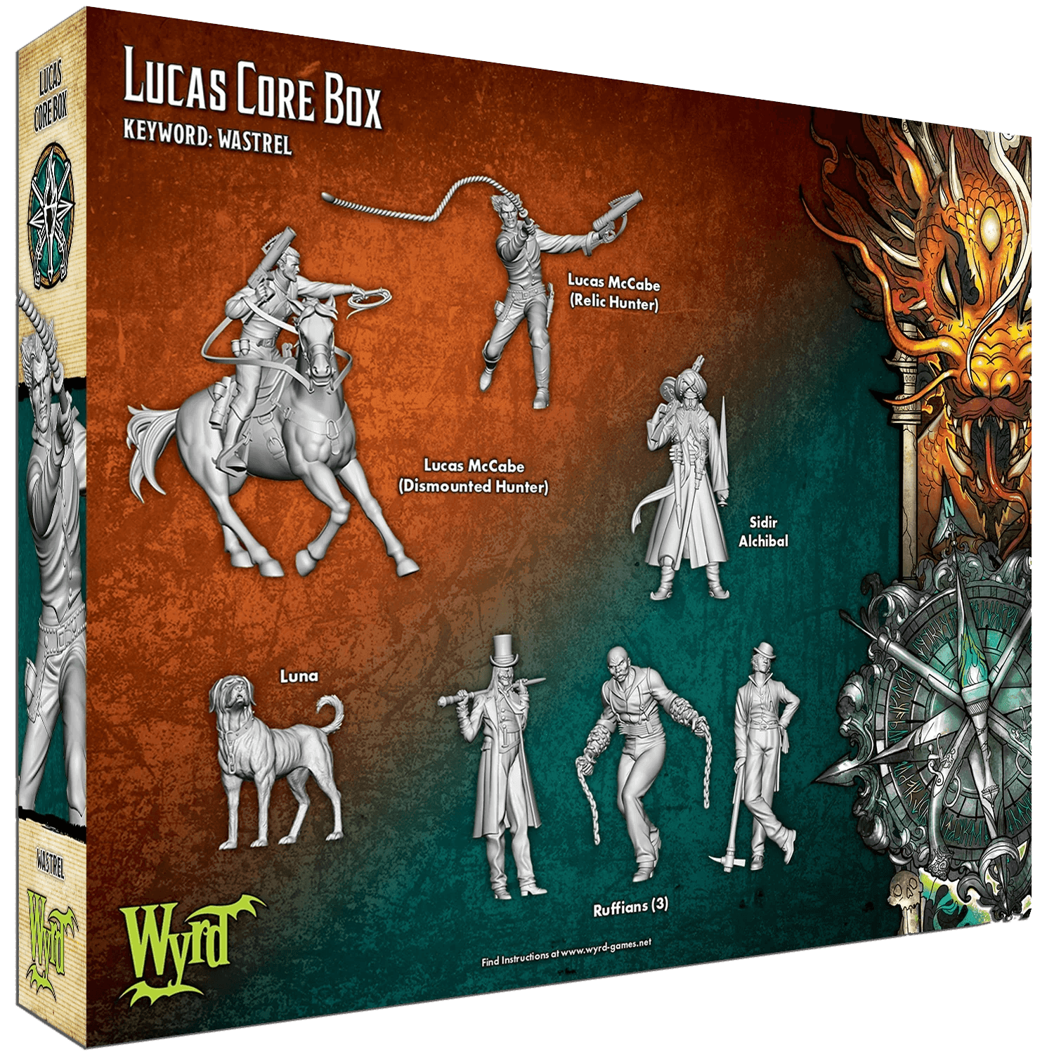 Malifaux Third Edition: Lucas Core Box - 