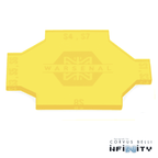 Infinity Gap Keys - Fluorescent Yellow