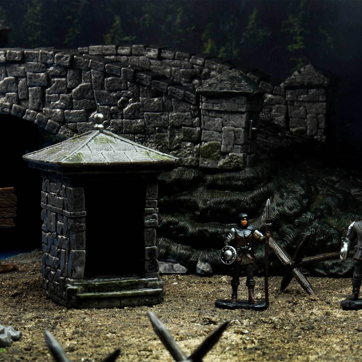 4D Settings: Stone Bridge - 