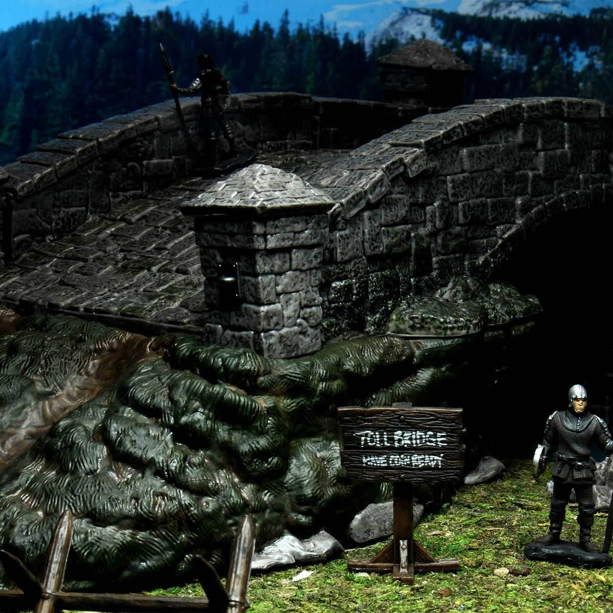 4D Settings: Stone Bridge - 