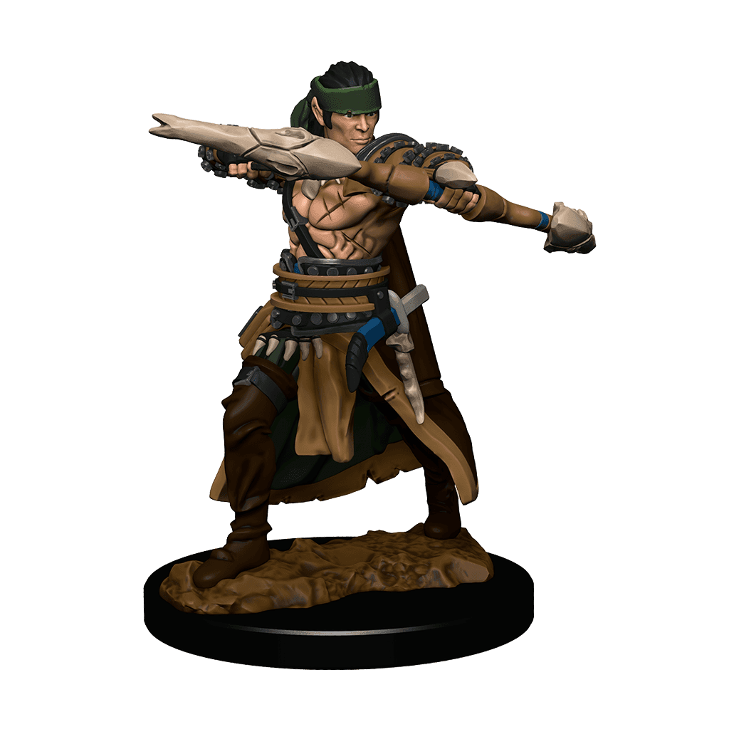 Pathfinder Battles: Half-Elf Ranger Male - 