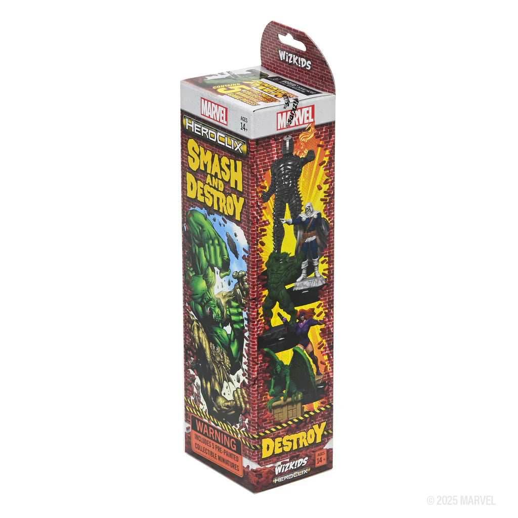 HeroClix: Marvel Studios Smash and Destroy Booster Pack - 