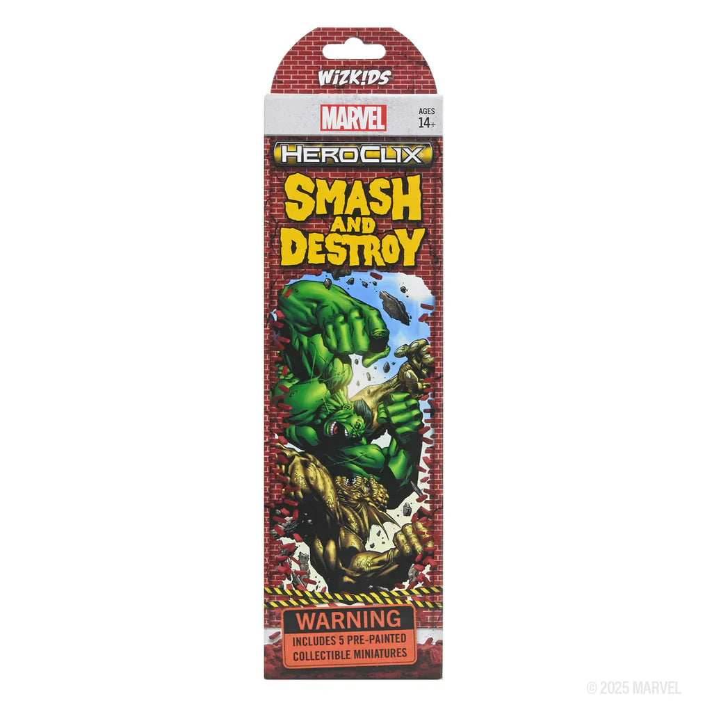 HeroClix: Marvel Studios Smash and Destroy Booster Pack - 