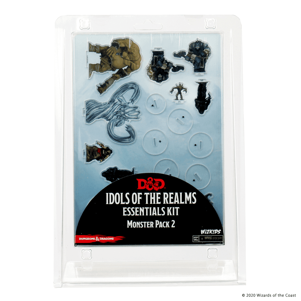 D&D: Idols of the Realms - Essentials 2D Miniatures - Monster Pack 2 - 
