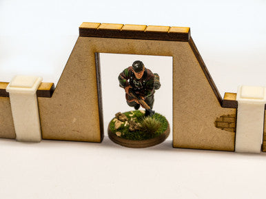 28mm Scale Gate Section - 3" long - 28MMDF573