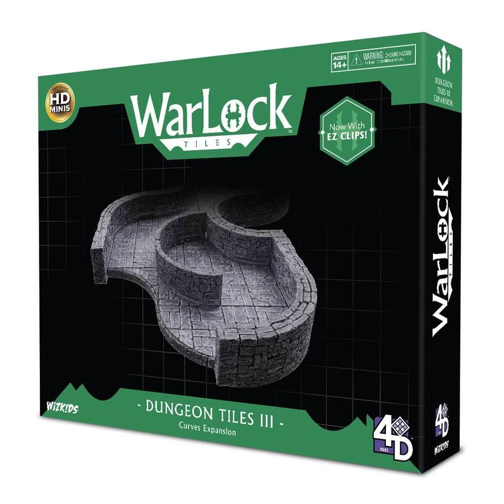 WarLock Tiles: Dungeon Tiles III - Curves Expansion - 