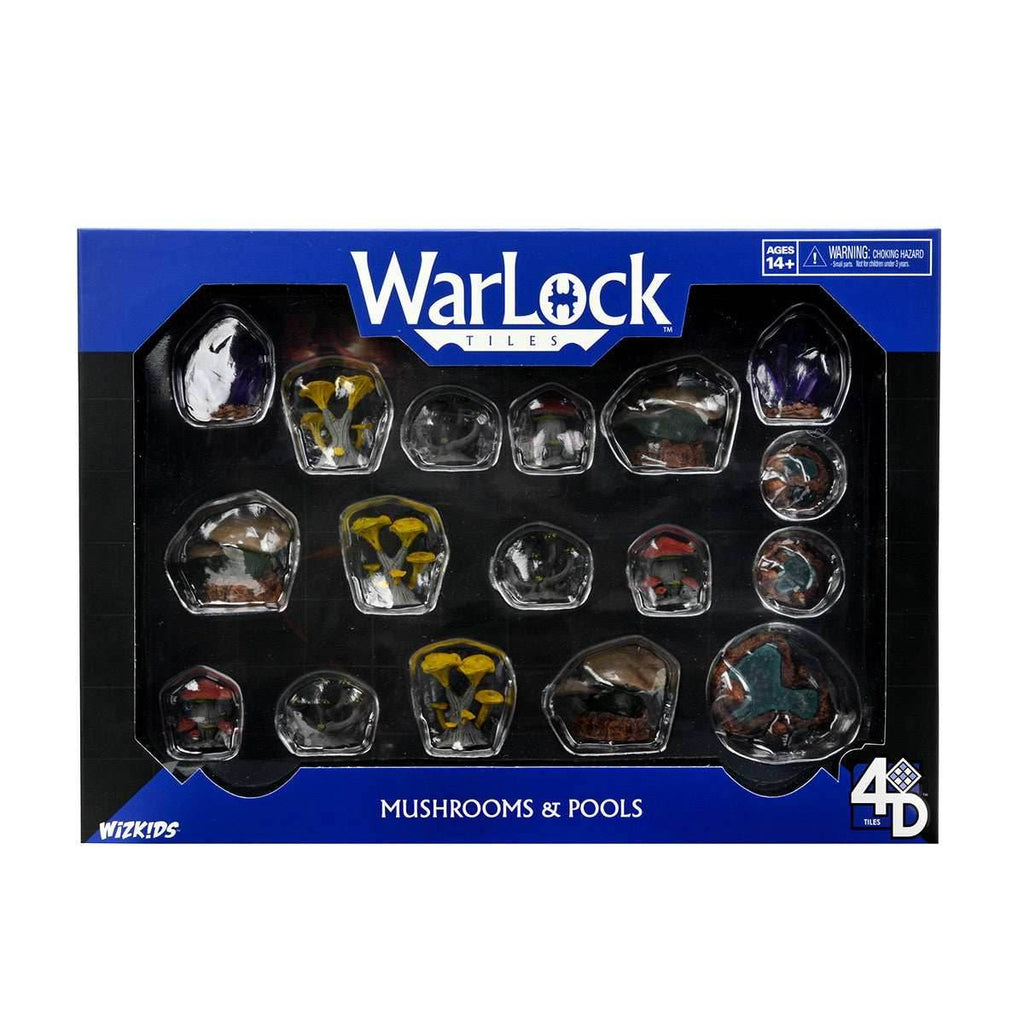 WarLock Tiles: Accessory - Mushrooms & Pools - 