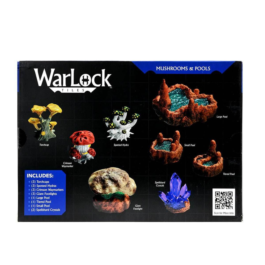 WarLock Tiles: Accessory - Mushrooms & Pools - 
