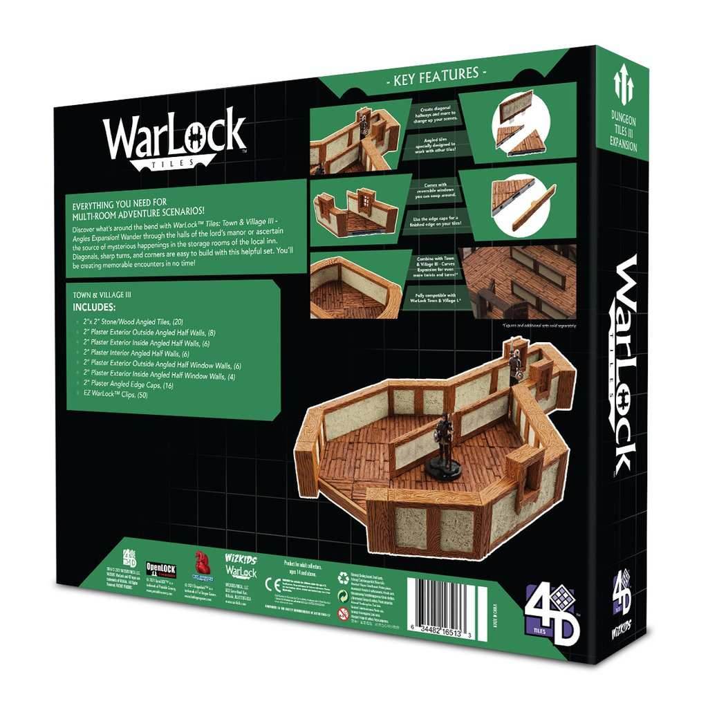 WarLock Tiles: Town & Village III - Angles Expansion - 