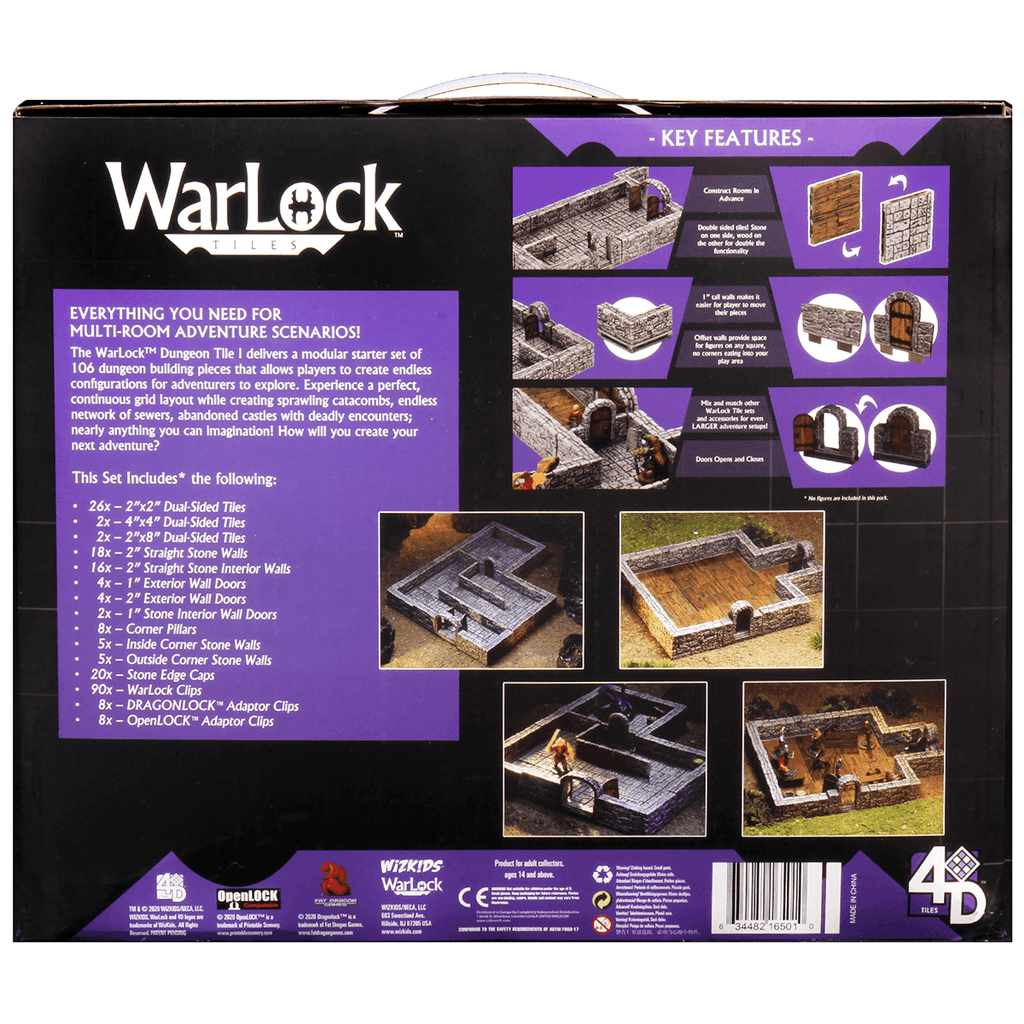 WarLock Tiles: Dungeon Tiles I - 