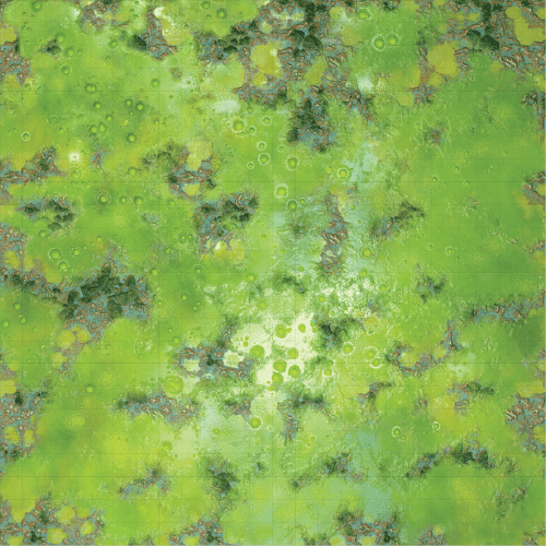 WarLock Tiles: Game Mat - Acid Lagoon - 