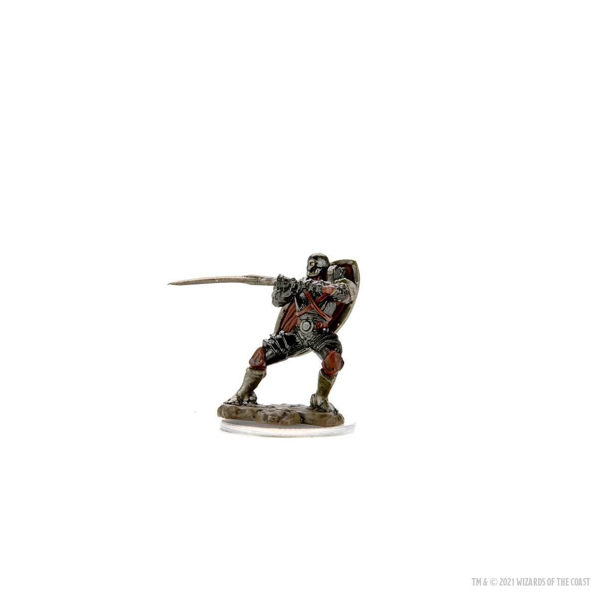 D&D: Icons of the Realms - Male Warforged Fighter Premium Figure - 