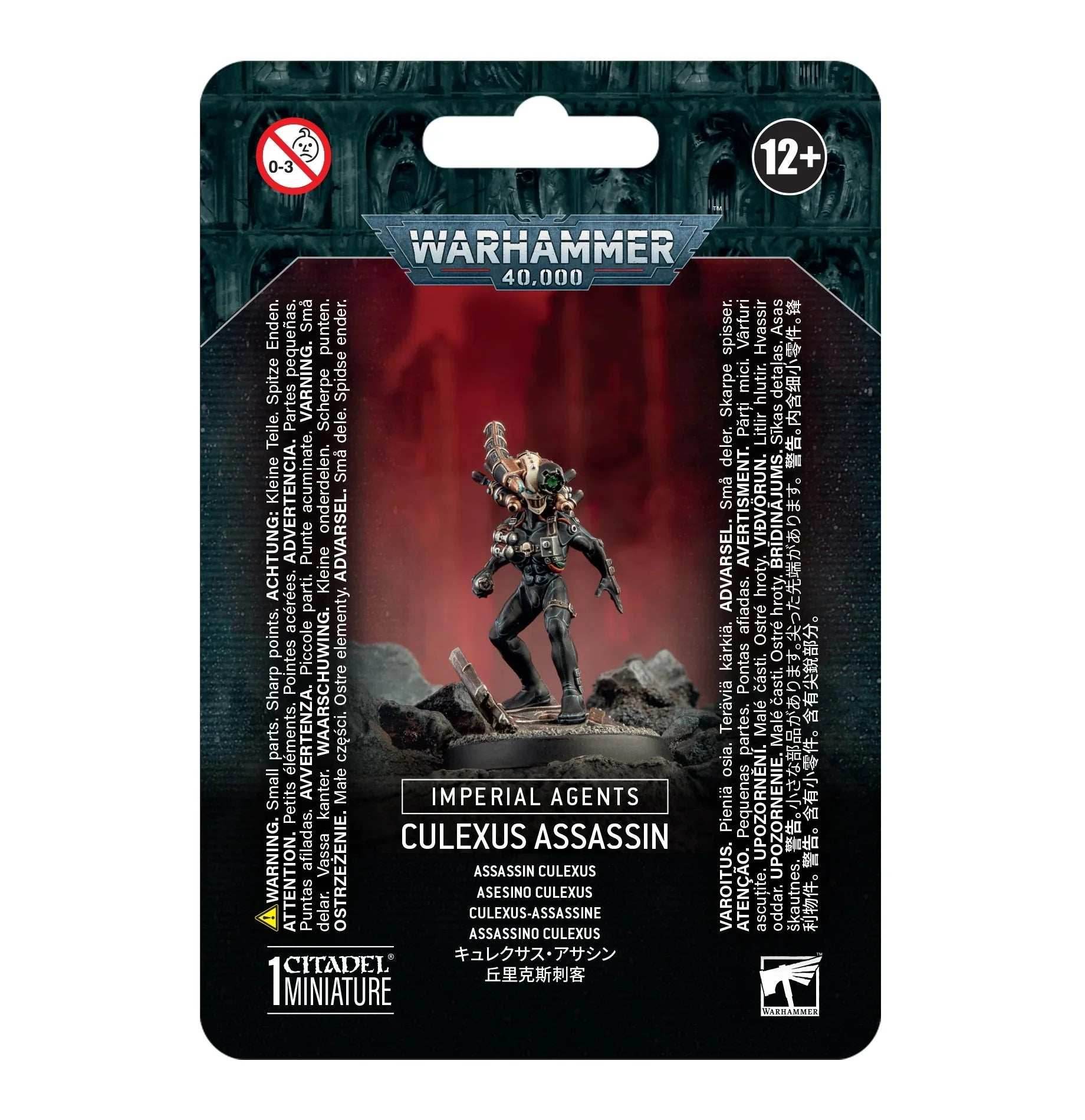 Warhammer 40K: Imperial Agents - Culexus Assassin - 