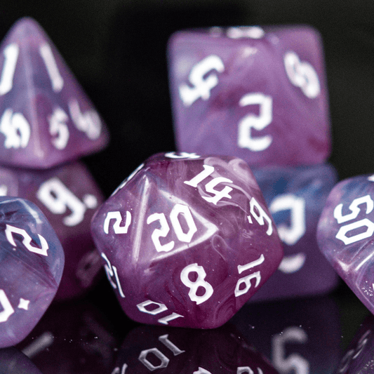 Warlock Class Acrylic Dice Set - 