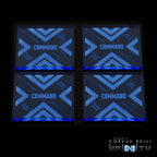 Command Tokens - Fluorescent Blue / 4 Pack