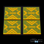 Command Tokens - Fluorescent Yellow / 4 Pack